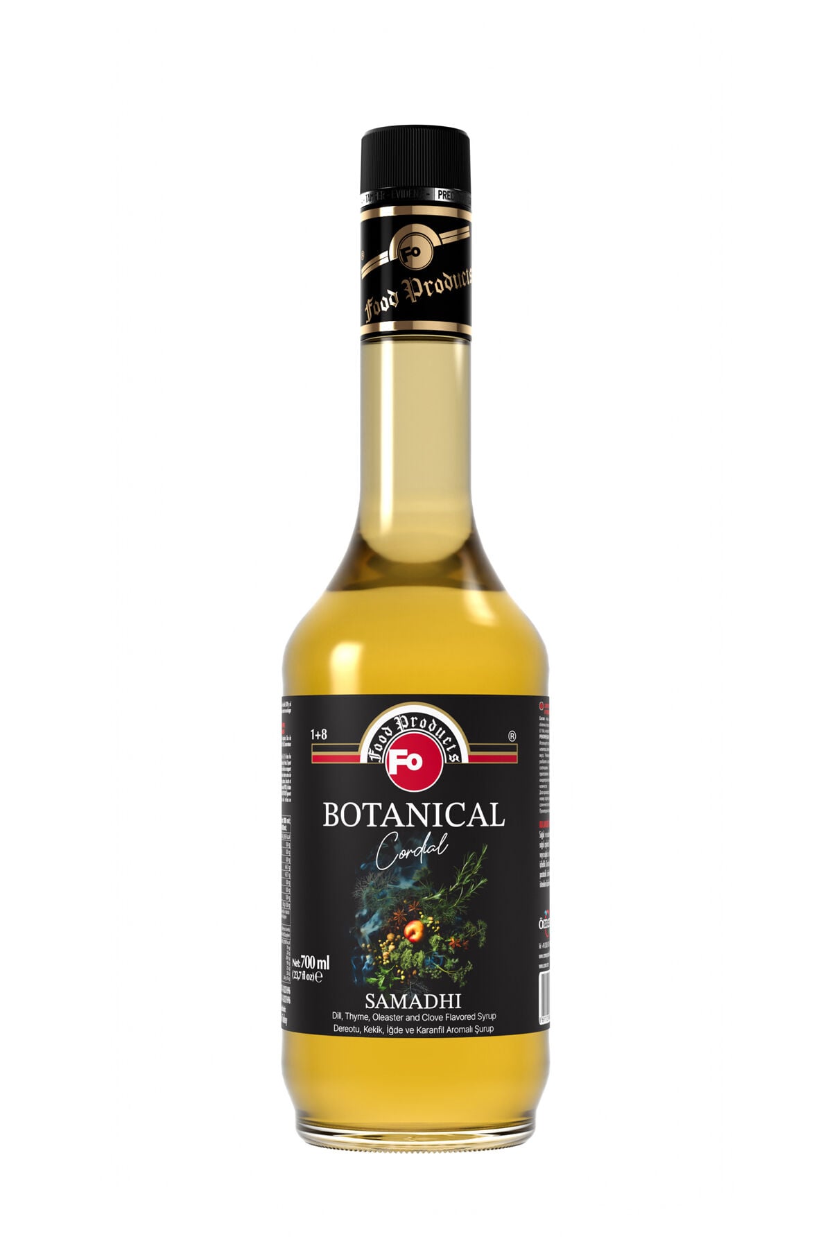 Dereotu, Kekik, İğde ve Karanfil Aromalı Şurup - Samadhi 700 ml