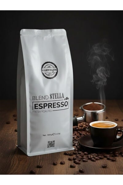 Espresso Blend Stella Çekirdek Kahve 1000gr
