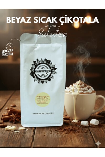 Sıcak Beyaz Çikolata Tozu Premium 1000gr