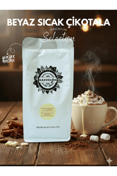 Sıcak Beyaz Çikolata Tozu Premium 1000gr
