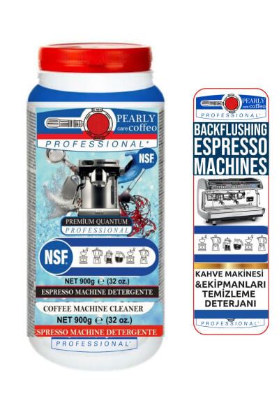 Espresso Kahve Makinesi Temizleyici toz Puly Deterjan 900gram Caff Pearly Caff