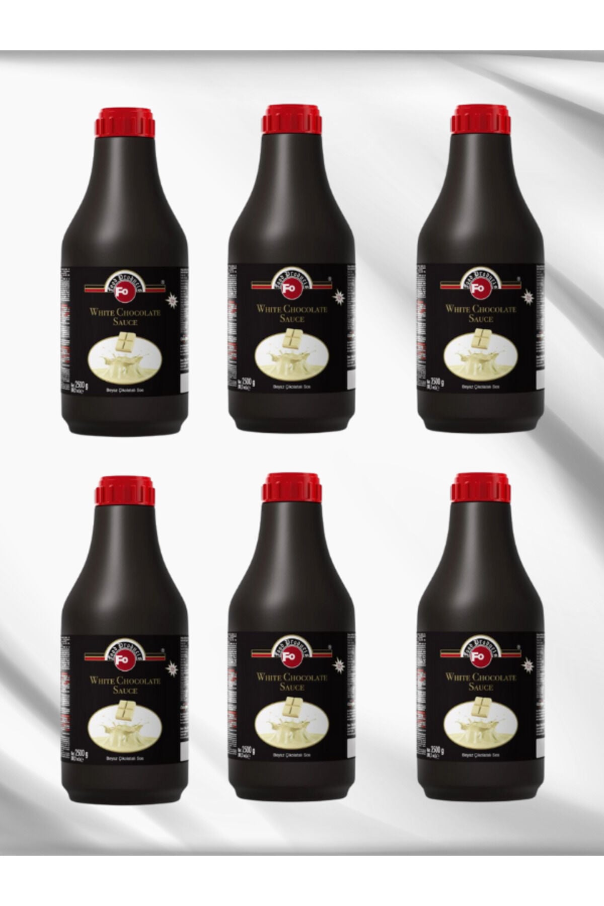 Beyaz Çikolatalı Profesyonel Barsos 2,5 Kg X 6 Adet (koli)