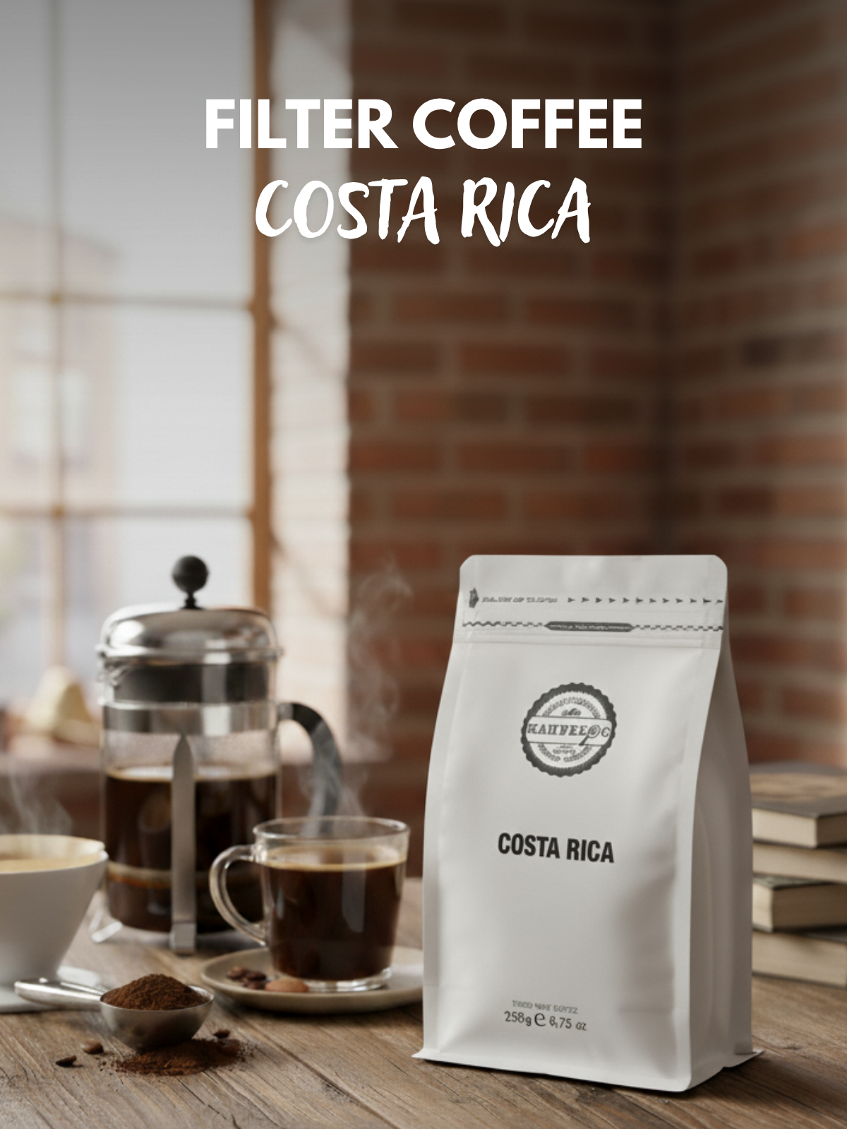 Costa Rica Filtre Kahve 250gr