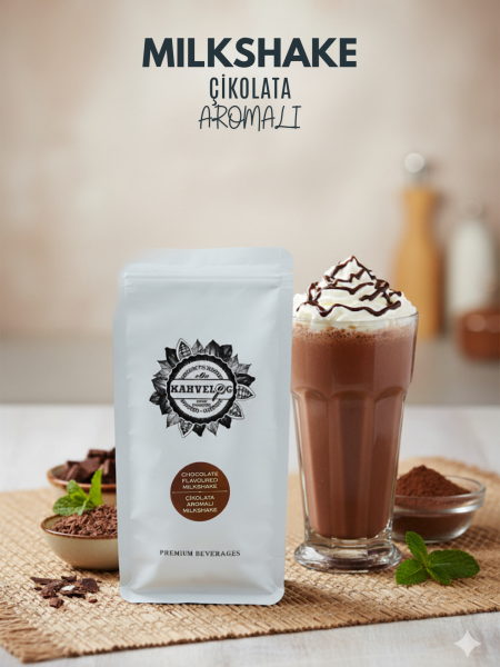Kahvelog Çikolata Aromalı Milkshake Tozu 1 Kg
