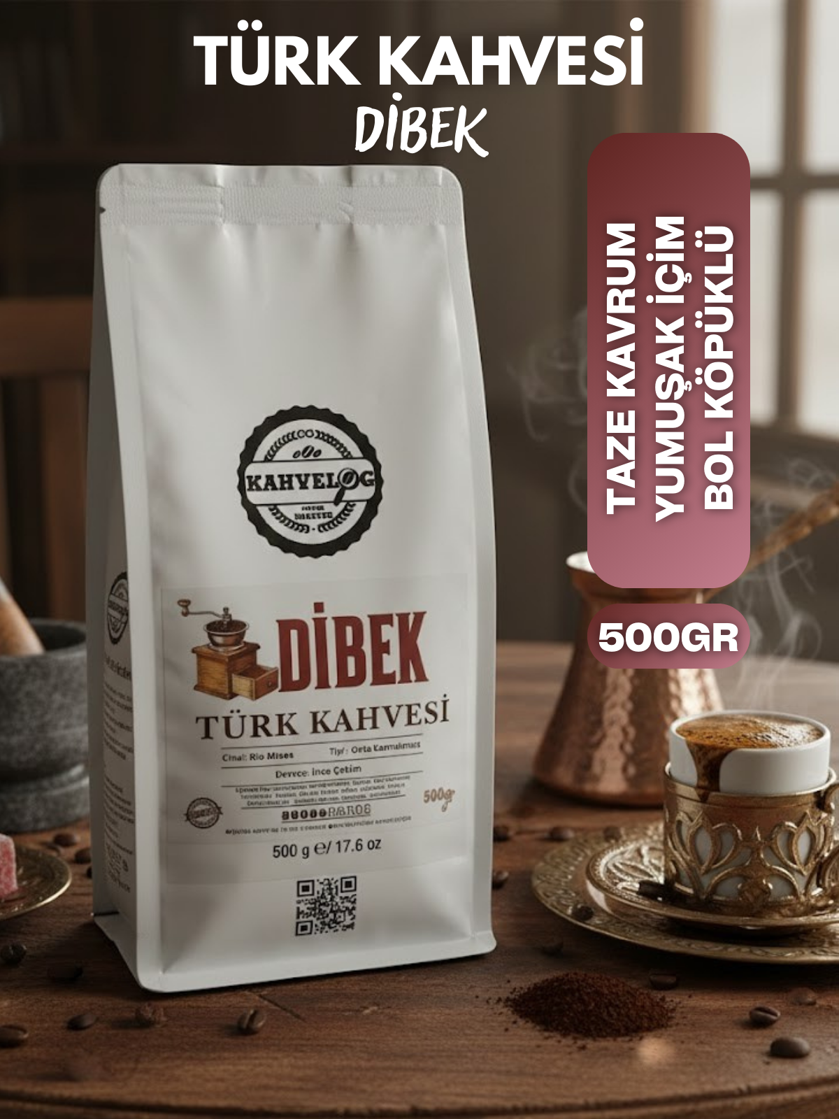 Osmanlı Dibek Türk Kahvesi 500gr