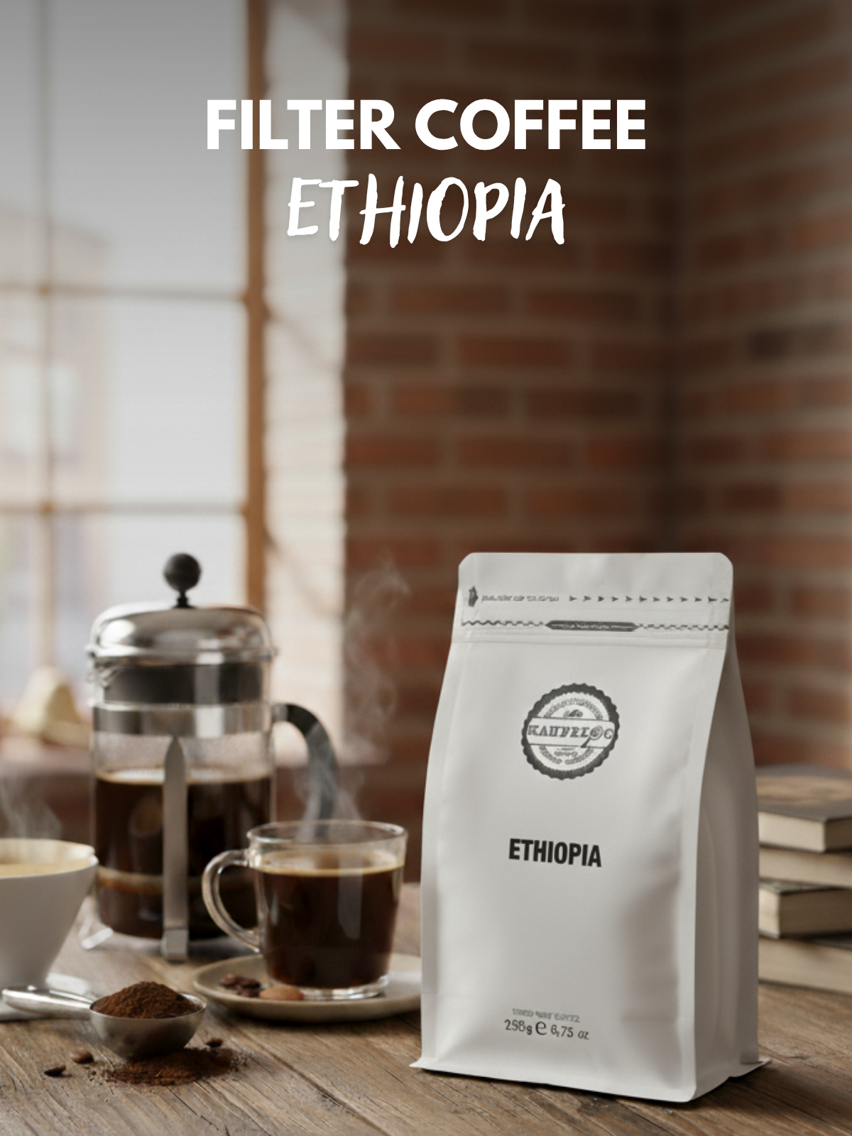 Ethiopia Filtre Kahve 250gr