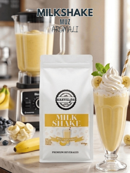 Muz Aromalı Milkshake Tozu