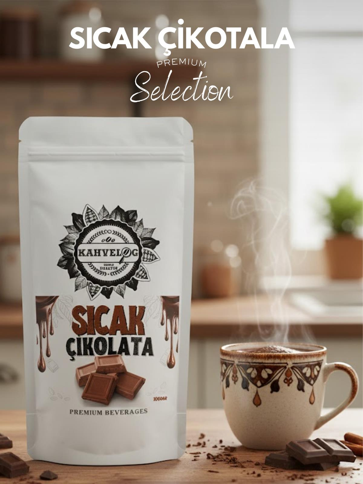 Sıcak Çikolata Tozu Premium 1000gr