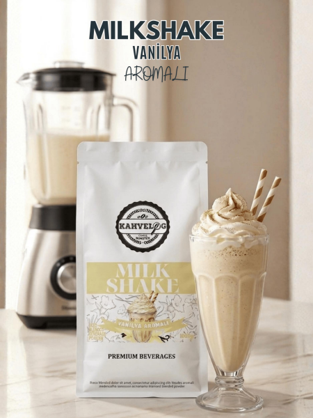Kahvelog Vanilyalı Milkshake Tozu