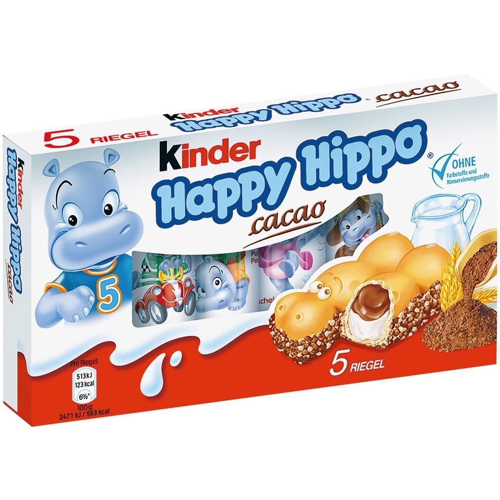 Happy Hippo Çikolata 5'li