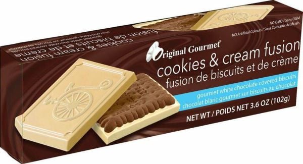 Original Gourmet Beyaz Çikolatalı Bisküvi 102g
