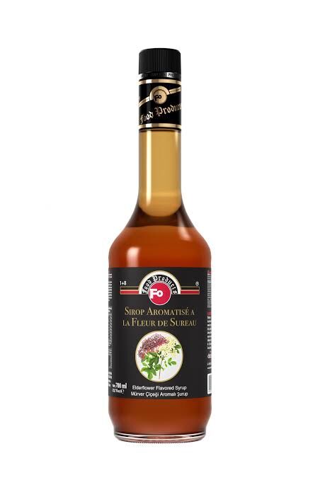Fo Mürver Çiçeği Aromalı Kokteyl Şurubu 700 Ml