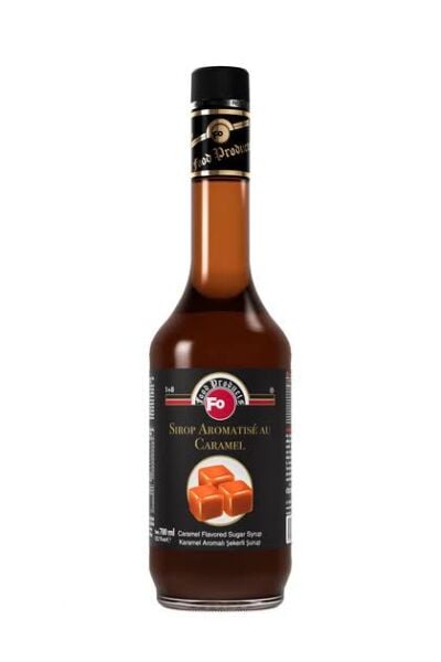 Fo Karamel Aromalı Kokteyl Şurubu 700 Ml