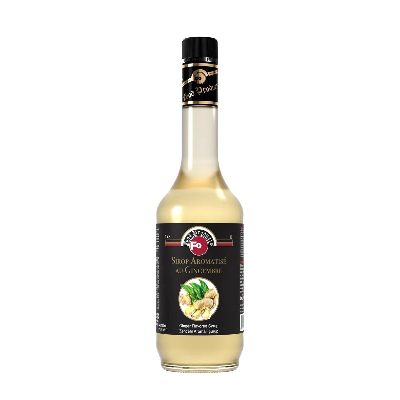 Fo Zencefil Aromalı Kokteyl Şurubu 700 Ml