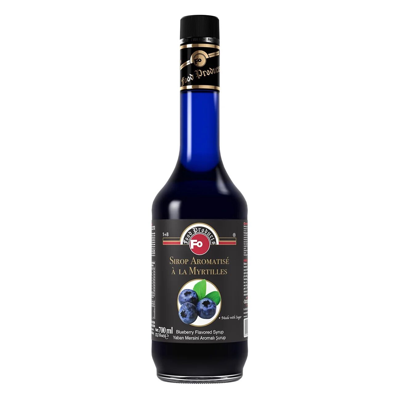 Fo Yaban Mersini Aromalı Kokteyl Şurubu 700 Ml