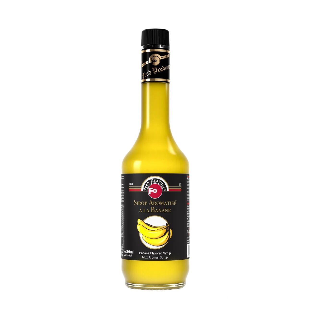 Fo Muz Aromalı Kokteyl Şurubu 700 Ml