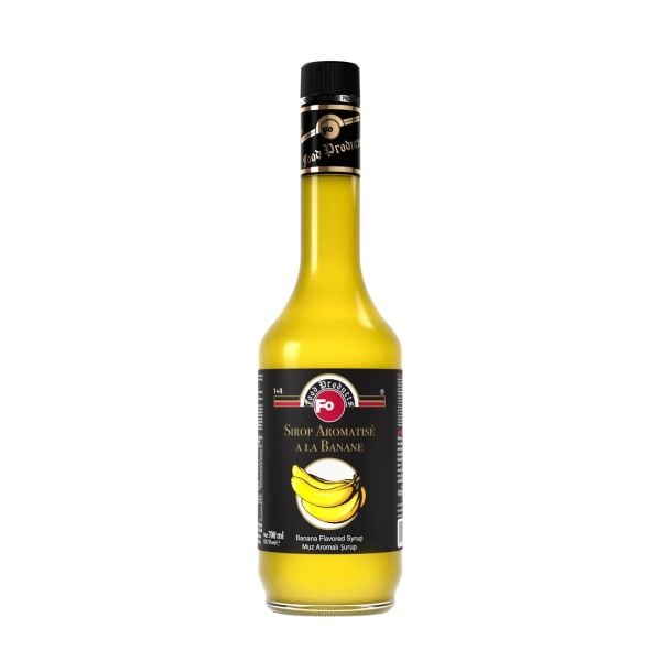 Fo Muz Aromalı Kokteyl Şurubu 700 Ml