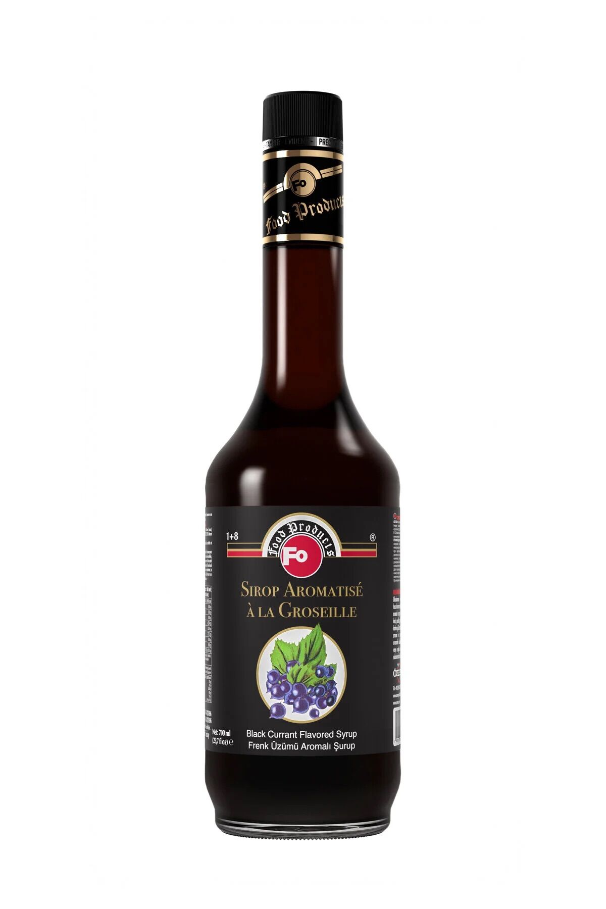 Fo Frenk Üzümü (Casis) Aromalı Kokteyl Şurubu 700 Ml