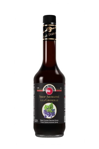 Fo Frenk Üzümü (Casis) Aromalı Kokteyl Şurubu 700 Ml