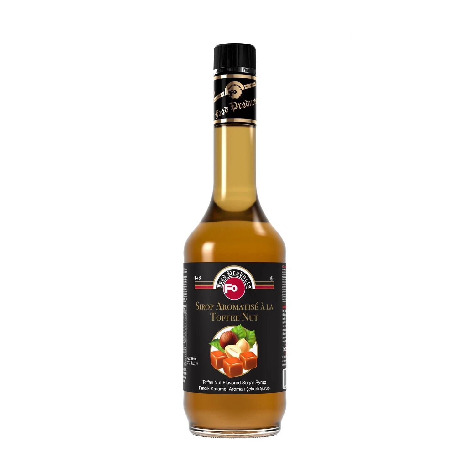 Fo Fındık Karamel Aromalı Kokteyl Şurubu 700 Ml