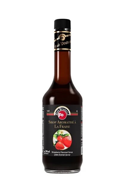 Fo Çilek Aromalı Kokteyl Şurubu 700 Ml