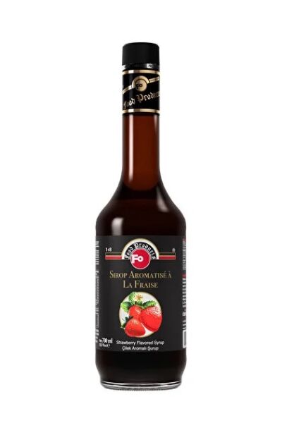 Fo Çilek Aromalı Kokteyl Şurubu 700 Ml
