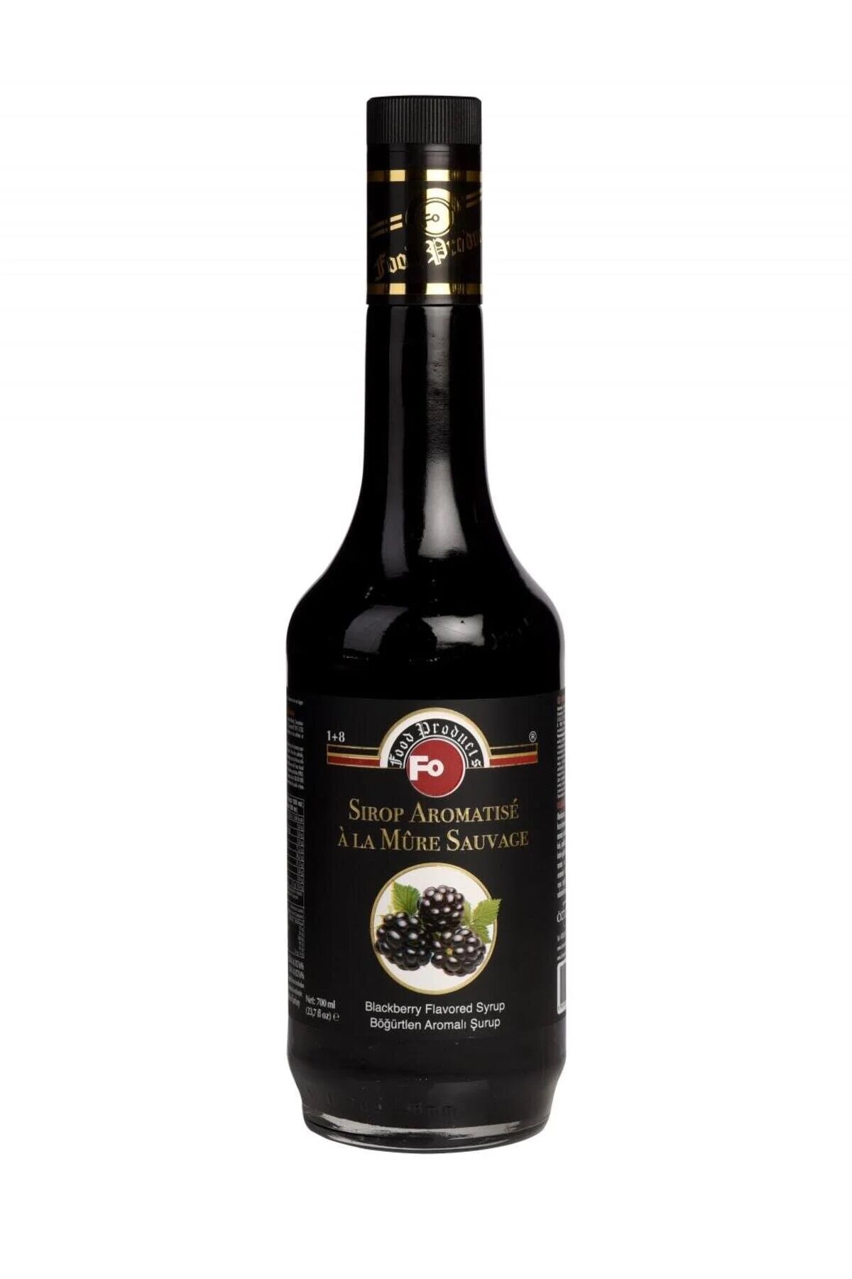 Fo Böğürtlen Aromalı Kokteyl Şurubu 700 Ml