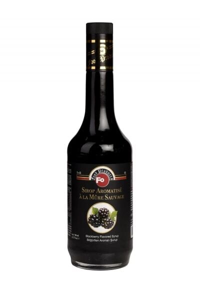 Fo Böğürtlen Aromalı Kokteyl Şurubu 700 Ml