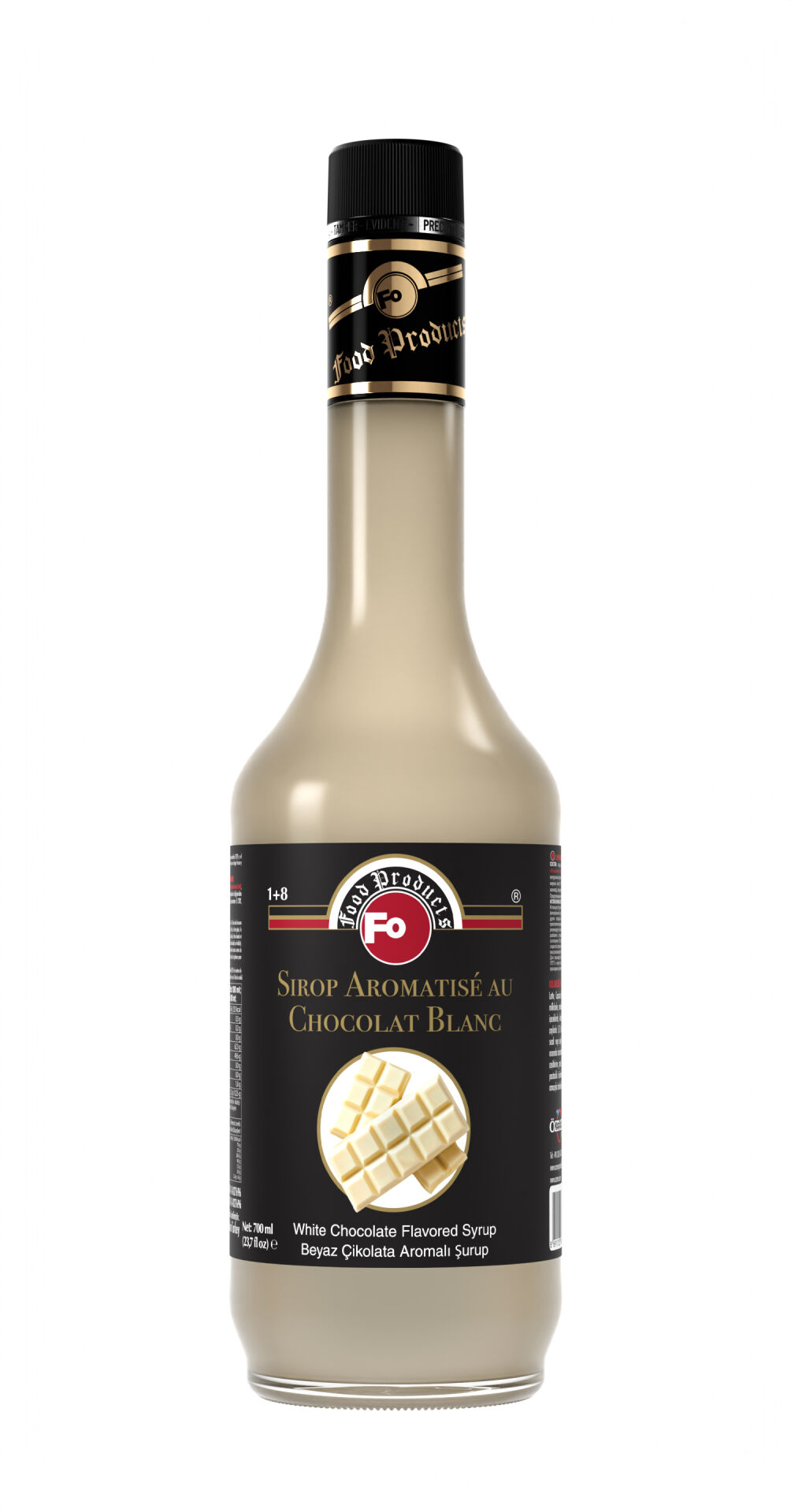 Fo Beyaz Çikolata Aromalı Kokteyl Şurubu 700 Ml