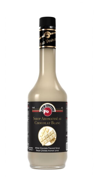 Fo Beyaz Çikolata Aromalı Kokteyl Şurubu 700 Ml