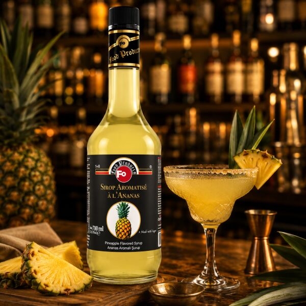 Fo Ananas Aromalı Kokteyl Şurubu 700 Ml