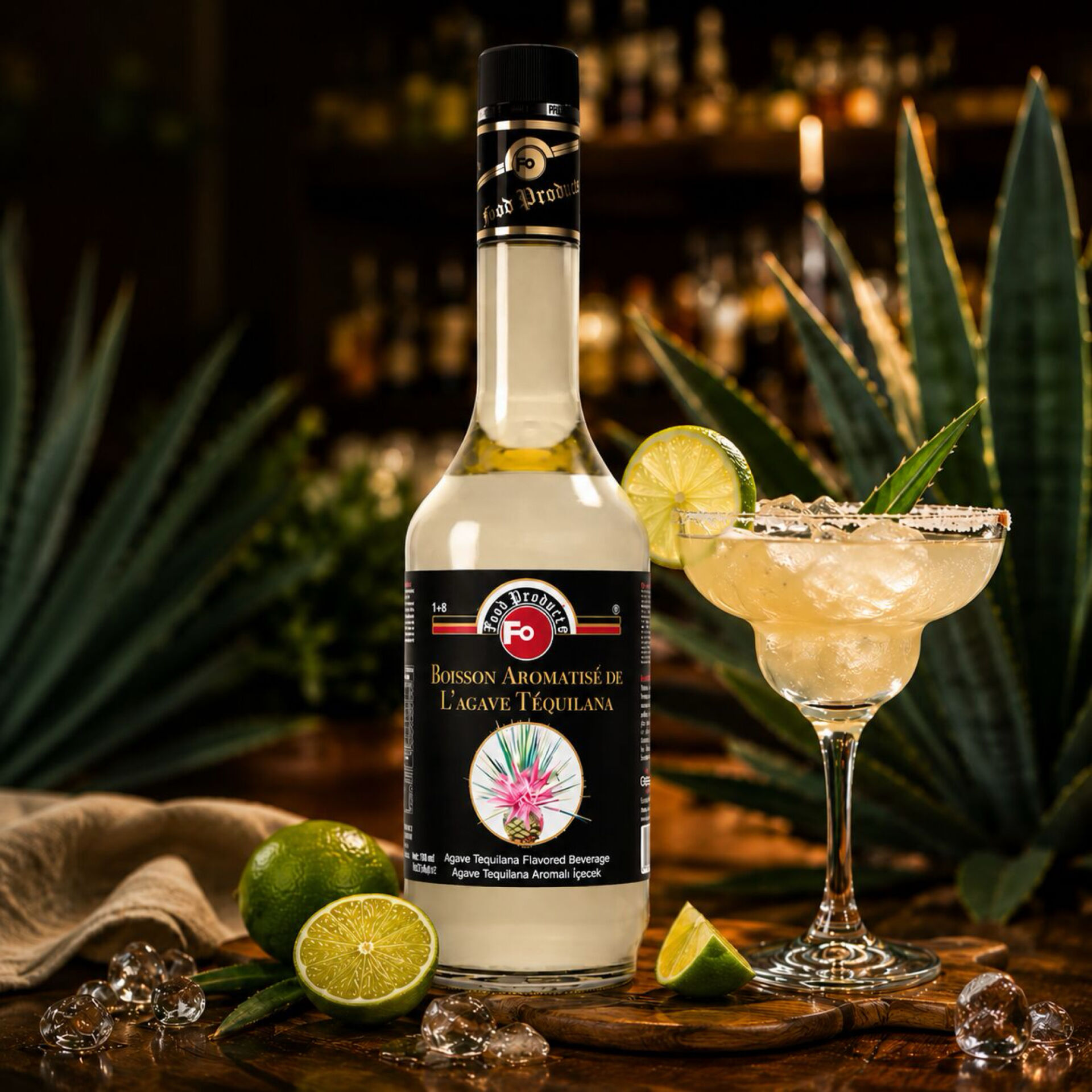 Fo Agave (Tekila)  Aromalı Kokteyl Şurubu 700 Ml