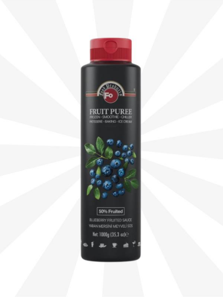 FO Frozen Yaban Mersini Püre 1000gr