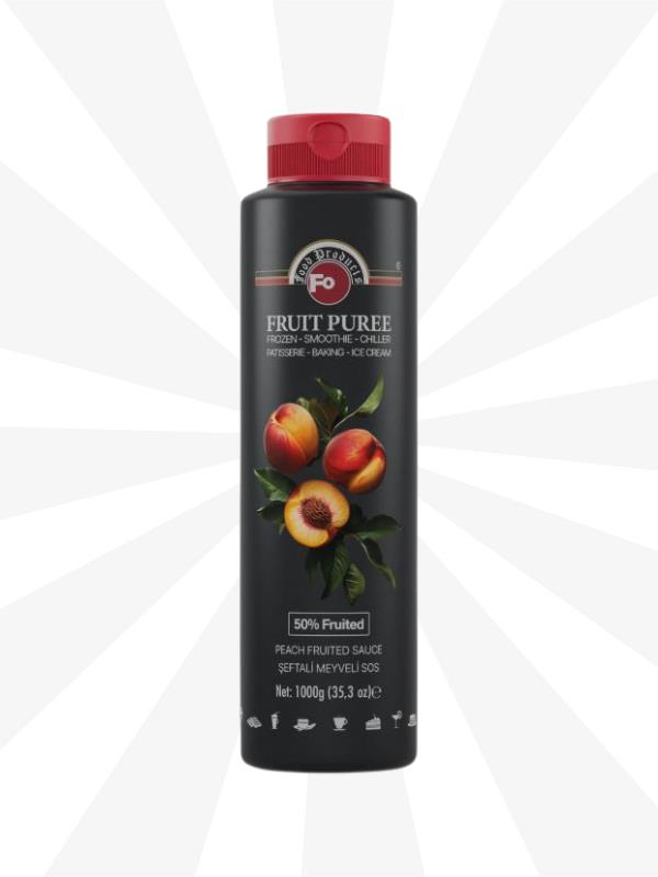 FO Frozen Şeftali Püre 1000gr
