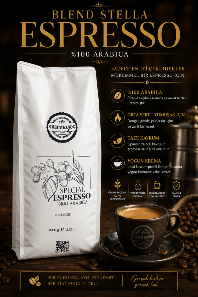 Special Espresso %100 Arabica 1000gr