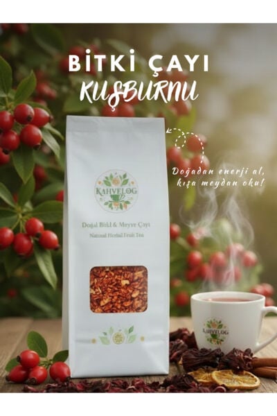 Kuşburnu Çayı 500gr(Doğal Kurutulmuş, Katkısız)