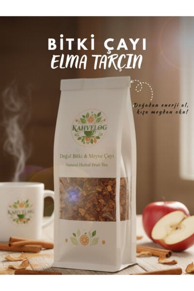 Elma Tarçın Çayı 500gr(Doğal Kurutulmuş, Katkısız)