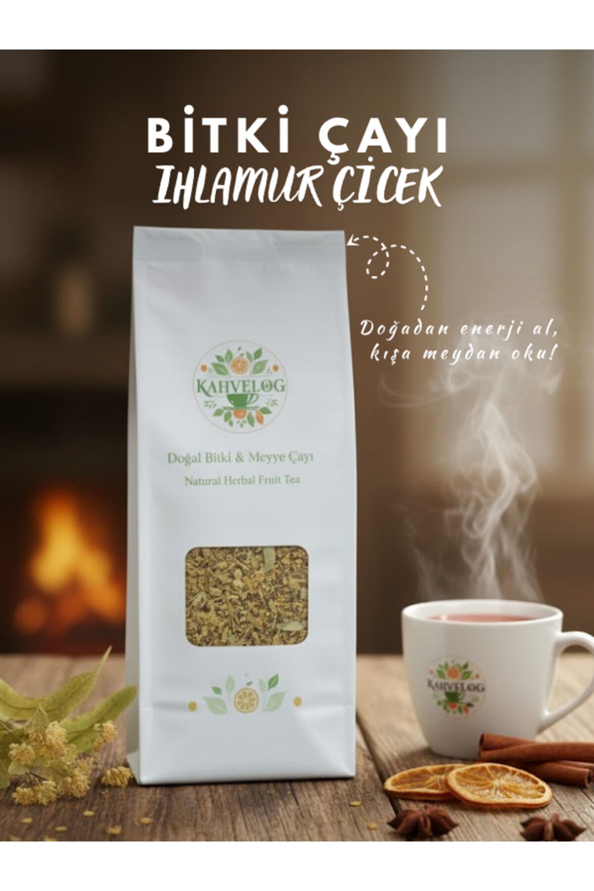 Ihlamur (Çiçek) Çayı 250gr(Doğal Kurutulmuş, Katkısız)
