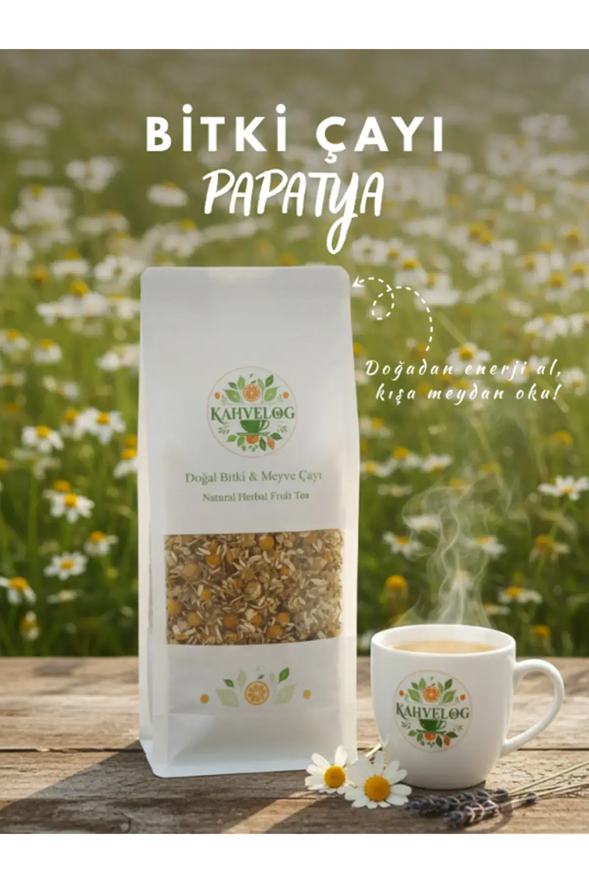 Papatya Çayı 250gr(Doğal Kurutulmuş, Katkısız)