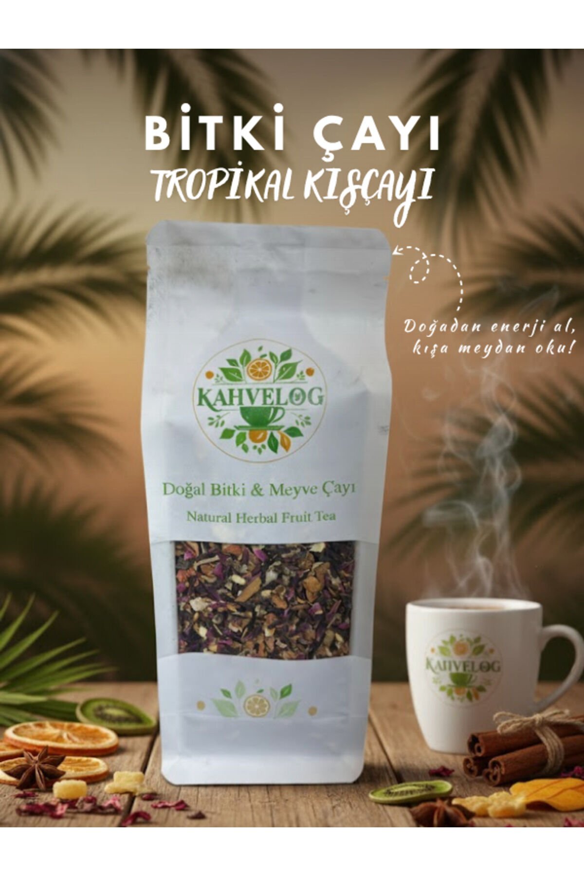 Tropikal(Meyveli) Kış Çayı250gr(Doğal Kurutulmuş, Katkısız)