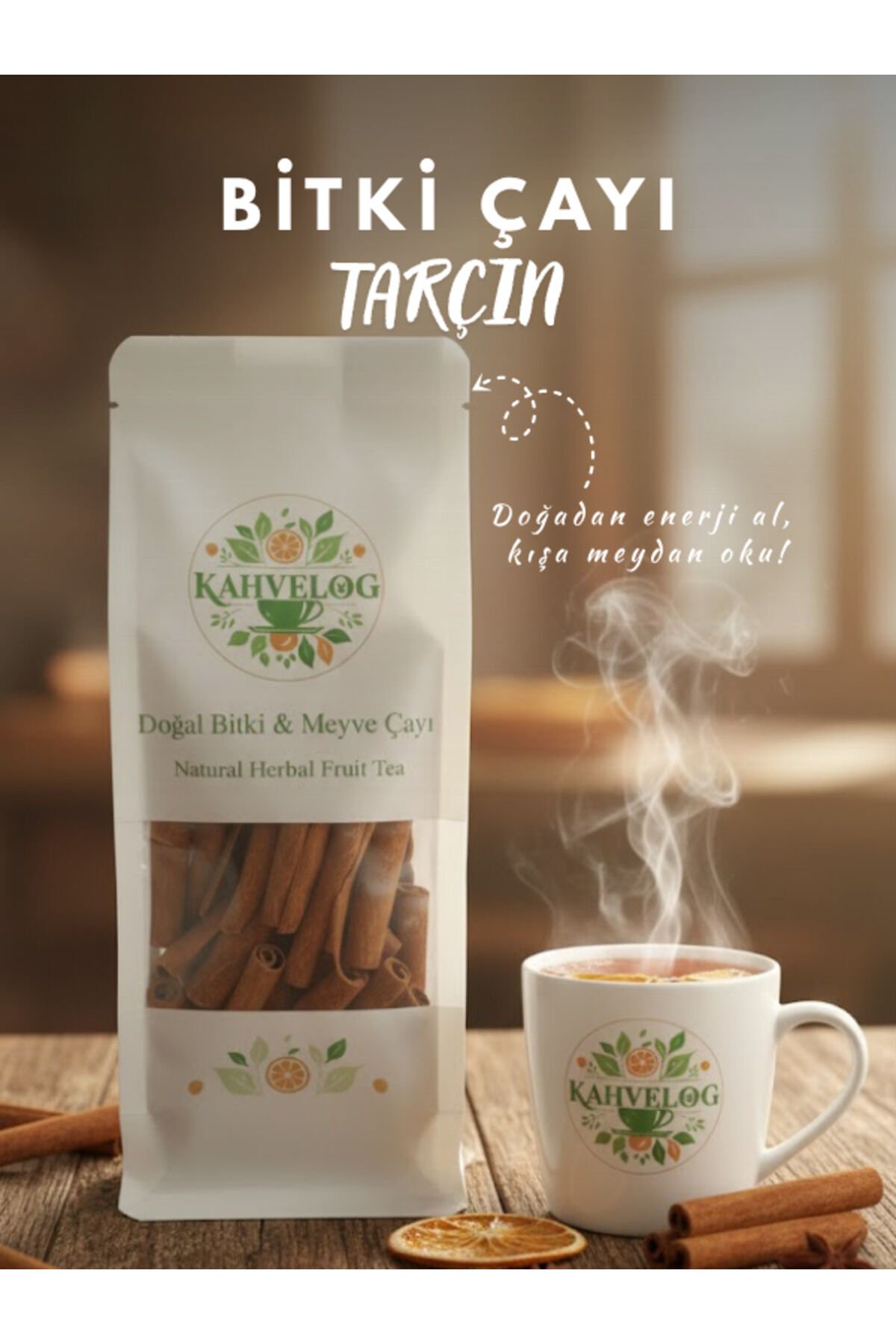 Tarçın(Çubuk) 250gr(Doğal Kurutulmuş, Katkısız)