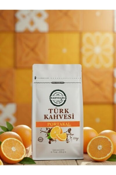 Portakallı Türk Kahvesi 250gr(aromalı)